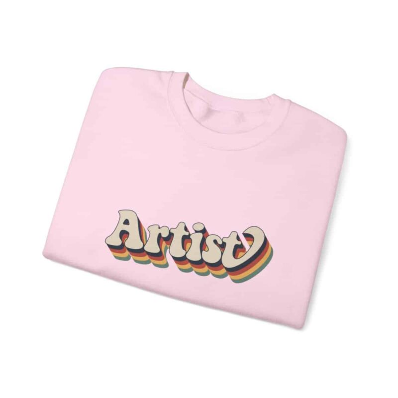 Retro Groovy Artist Sweatshirt