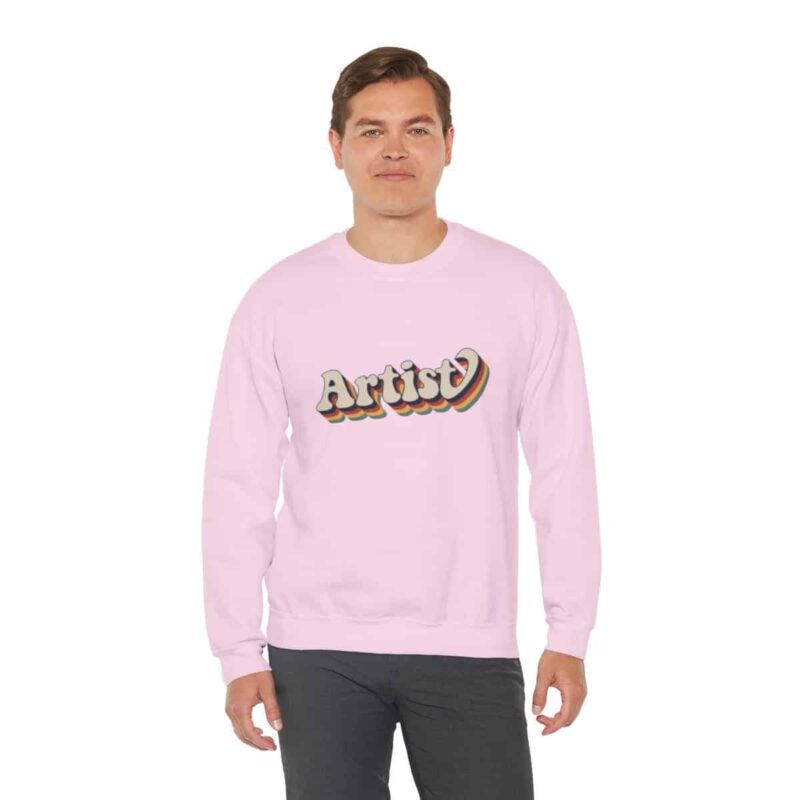 Retro Groovy Artist Sweatshirt