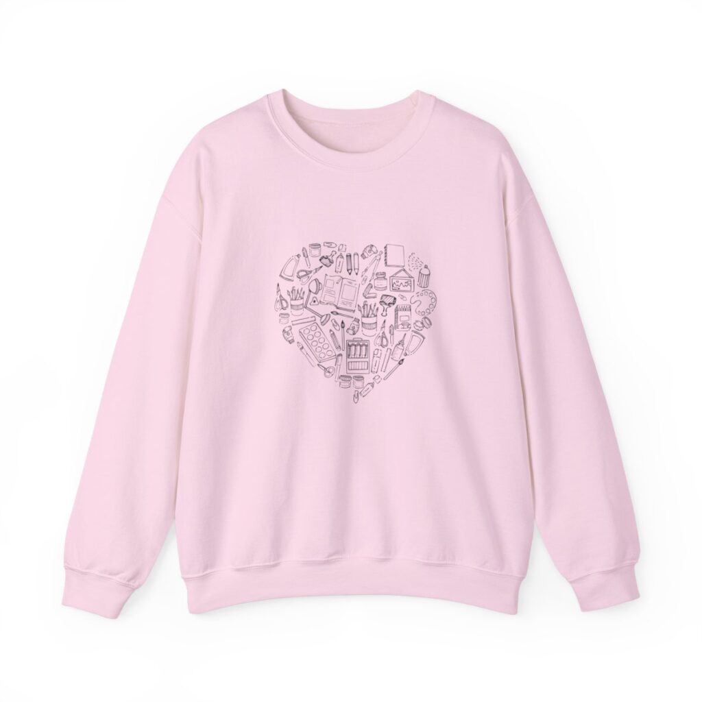 Creative Heart Artist Sweatshirt