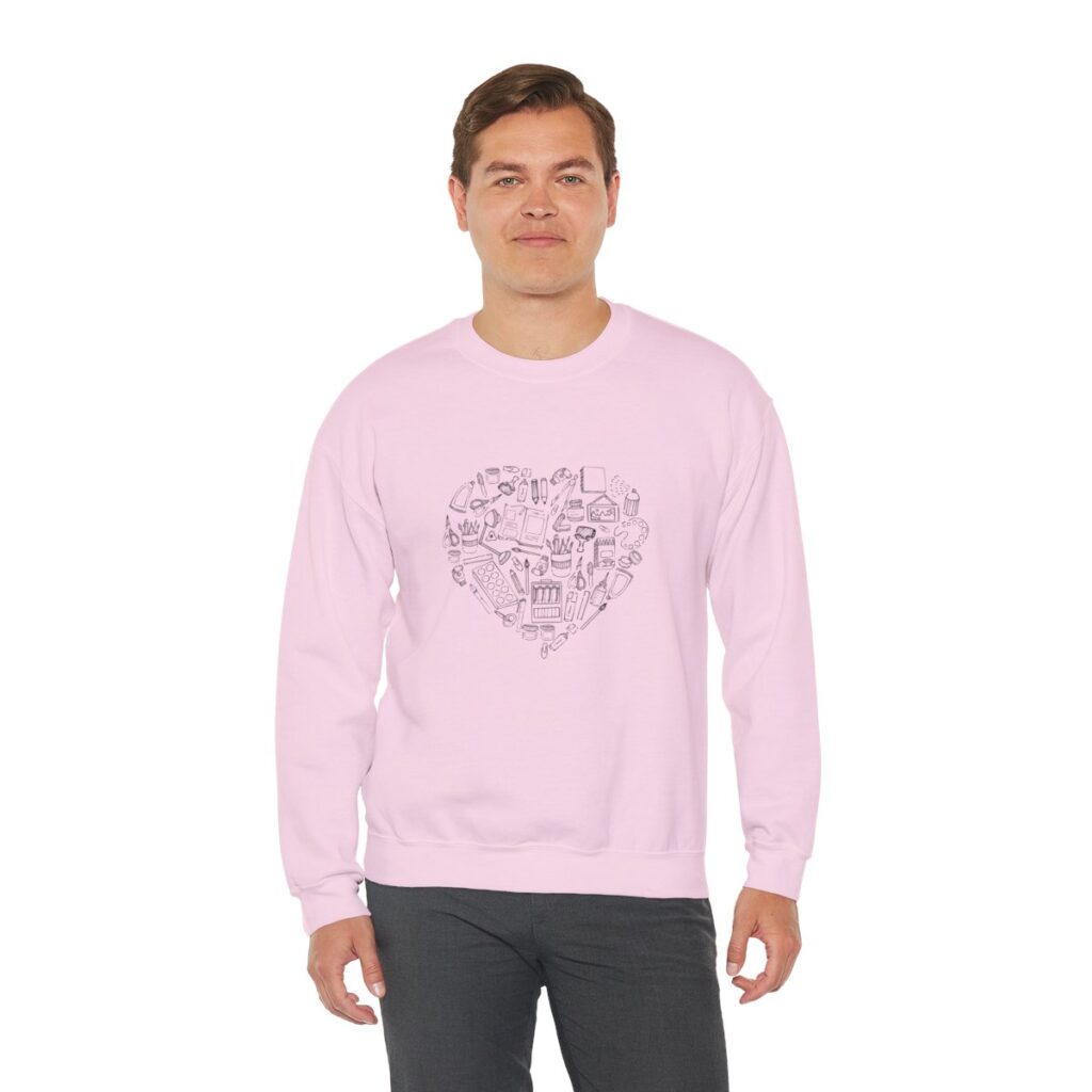 Creative Heart Artist Sweatshirt