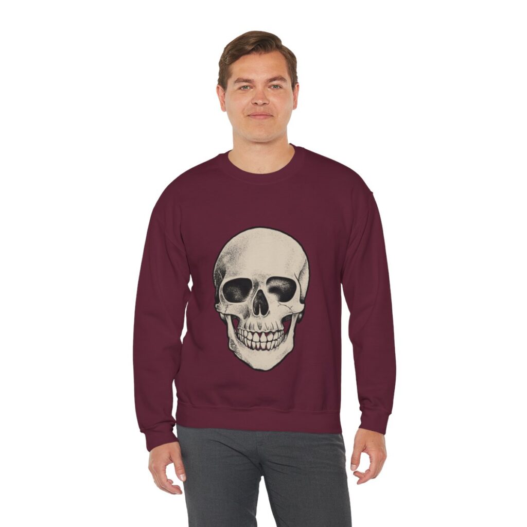 Vintage Skull Sweatshirt