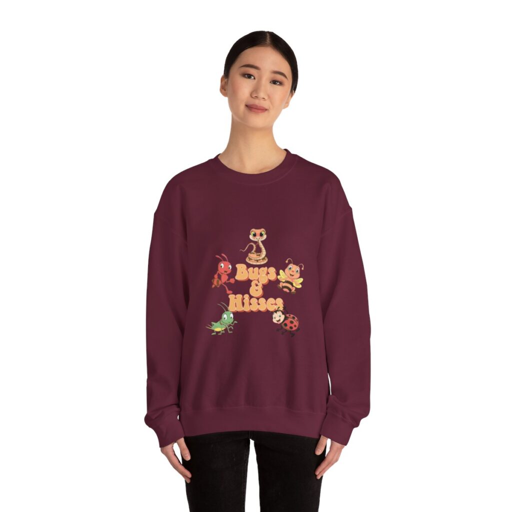 Bugs & Hisses Cute Halloween Sweatshirt