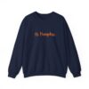 Cute Hi Pumpkin Unisex Crewneck Sweatshirt