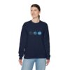 Vintage Blue Pumpkins Fall Unisex Crewneck Sweatshirt