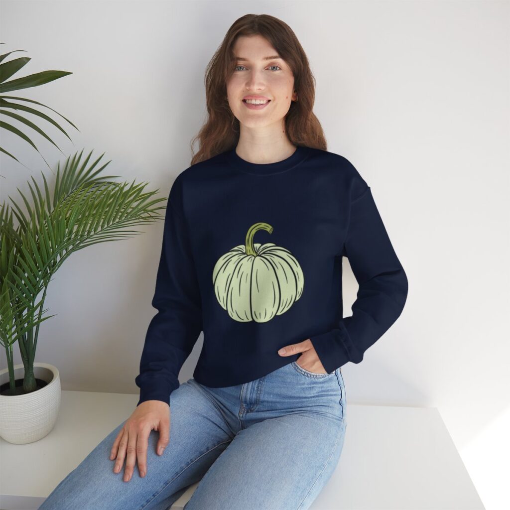 Vintage Sketched Pumpkin Sweatshirt