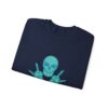 Teal Skull and Cross Bones Sweatshirt