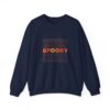 Spooky Stacked Text Unisex Heavy Blend Crewneck Sweatshirt