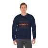 Spooky Stacked Text Unisex Heavy Blend Crewneck Sweatshirt