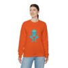 Teal Skull and Cross Bones Sweatshirt