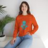 Teal Skull and Cross Bones Sweatshirt