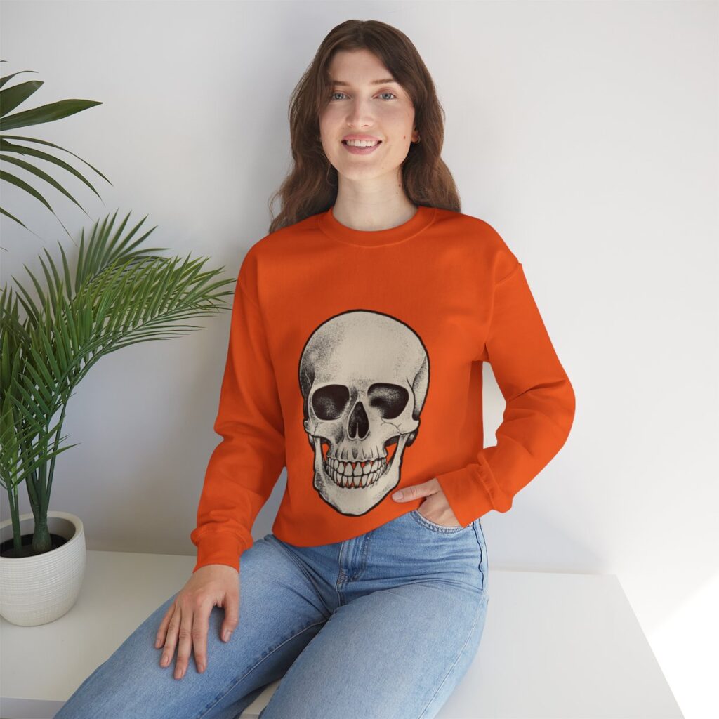 Vintage Skull Sweatshirt