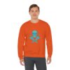 Teal Skull and Cross Bones Sweatshirt