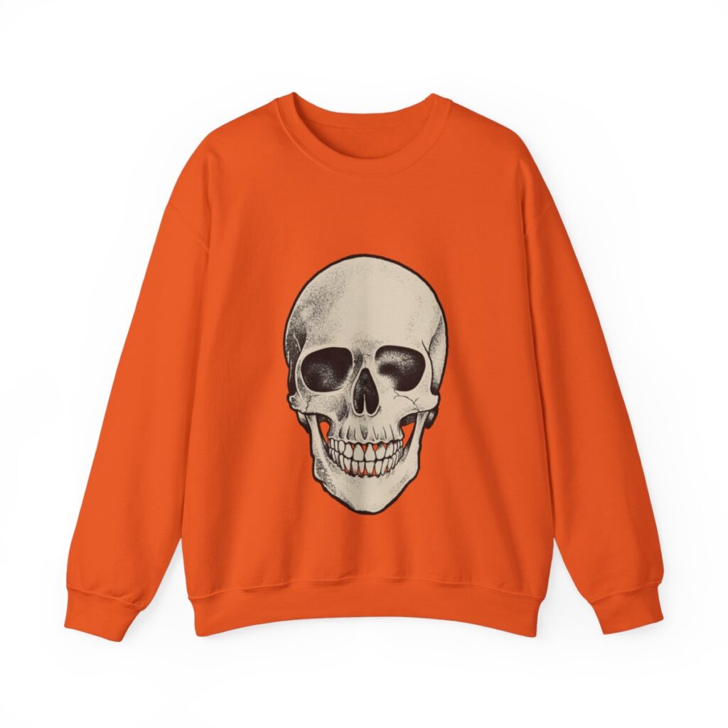 Vintage Skull Sweatshirt