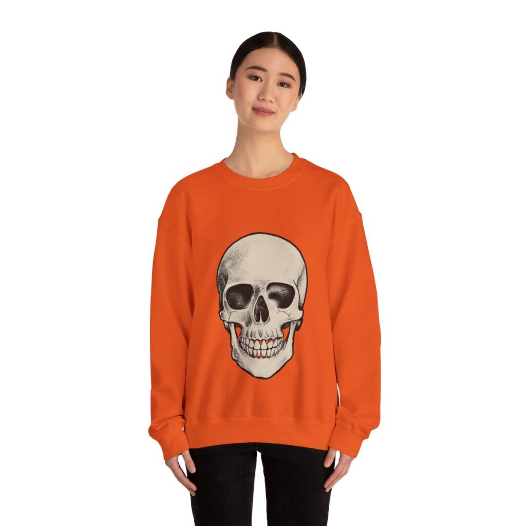 Vintage Skull Sweatshirt