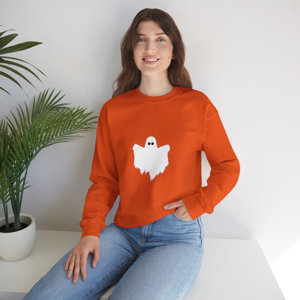 White Ghost Sweatshirt