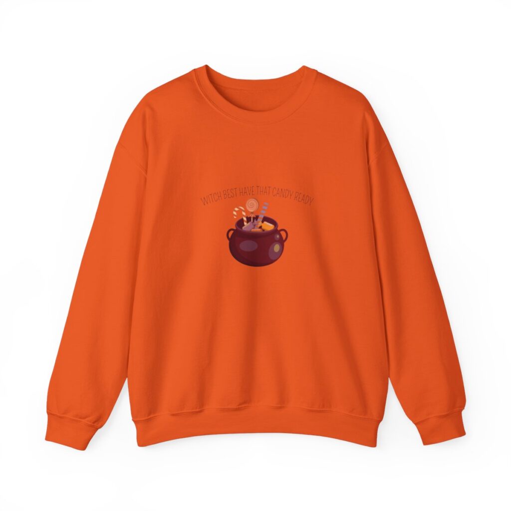 Unisex Heavy Blend Crewneck Sweatshirt Witch Candy