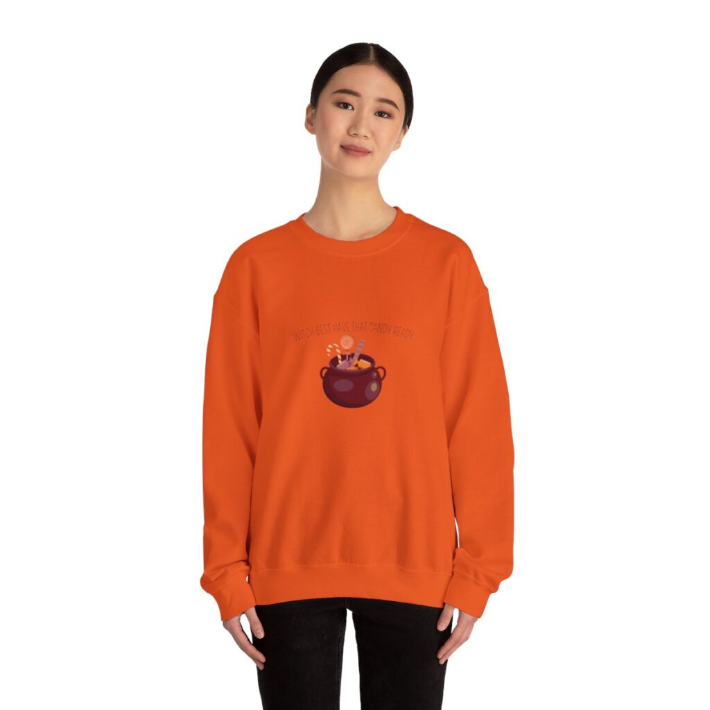 Unisex Heavy Blend Crewneck Sweatshirt Witch Candy