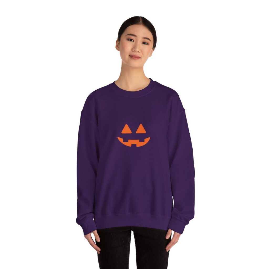 Jack O'Lantern Halloween Sweatshirt