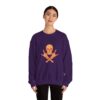 Orange Skull and Crossbones Sweatshirt