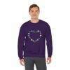 Vintage Blue Pumpkin Heart Crewneck Sweatshirt