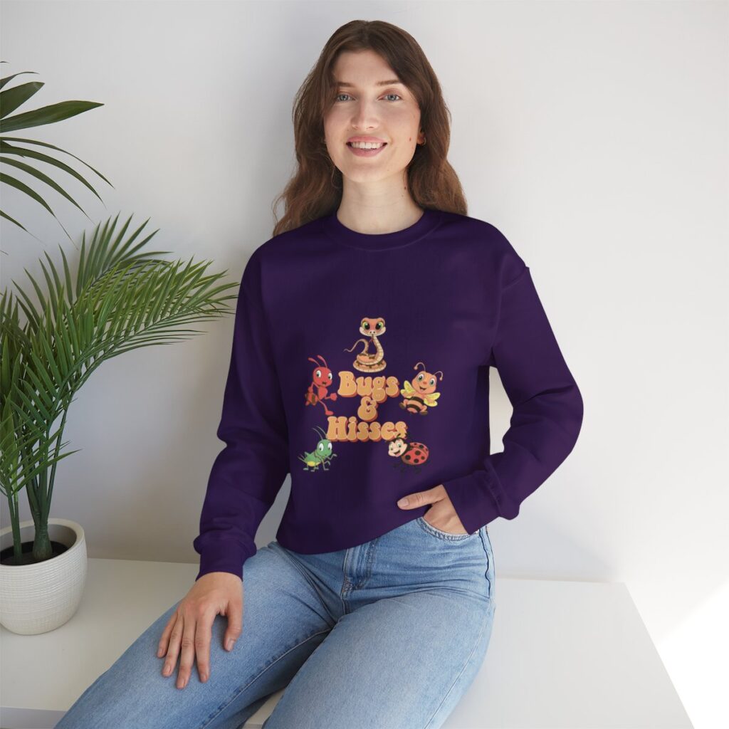 Bugs & Hisses Cute Halloween Sweatshirt