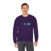 Vintage Blue Pumpkins Fall Unisex Crewneck Sweatshirt