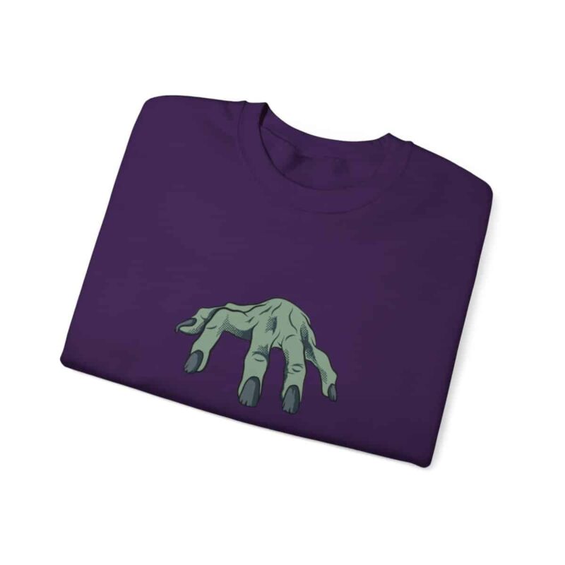 Zombie hand Halloween Sweatshirt