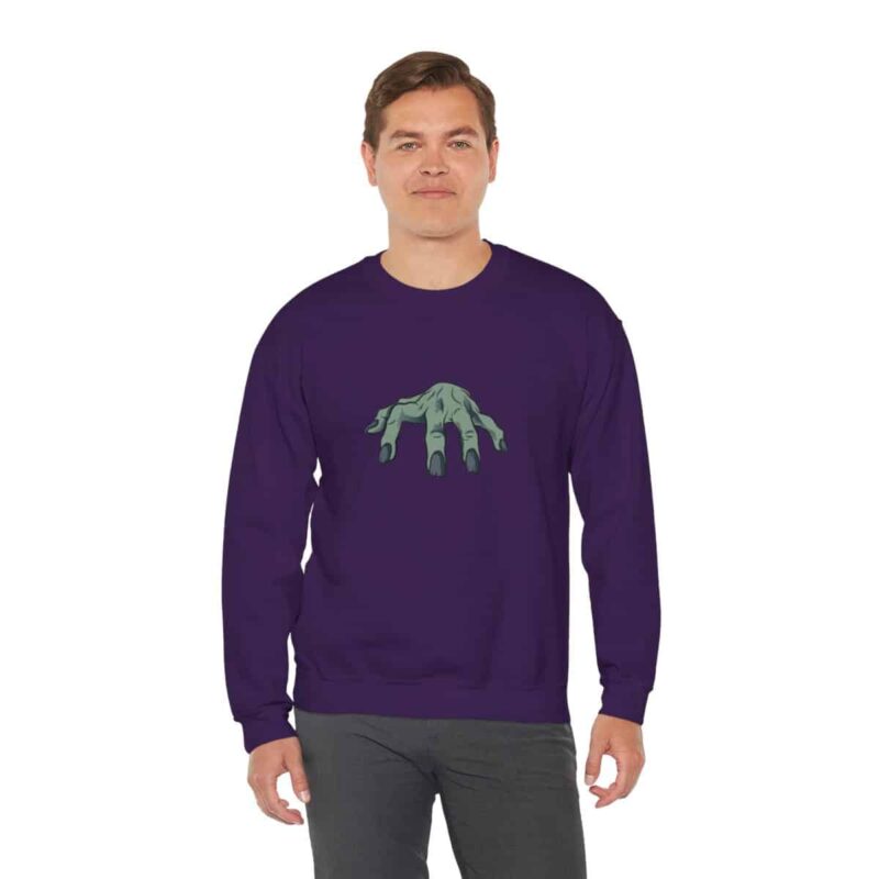 Zombie hand Halloween Sweatshirt