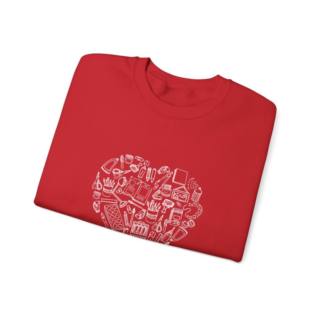 Creative Heart Artist Sweatshirt