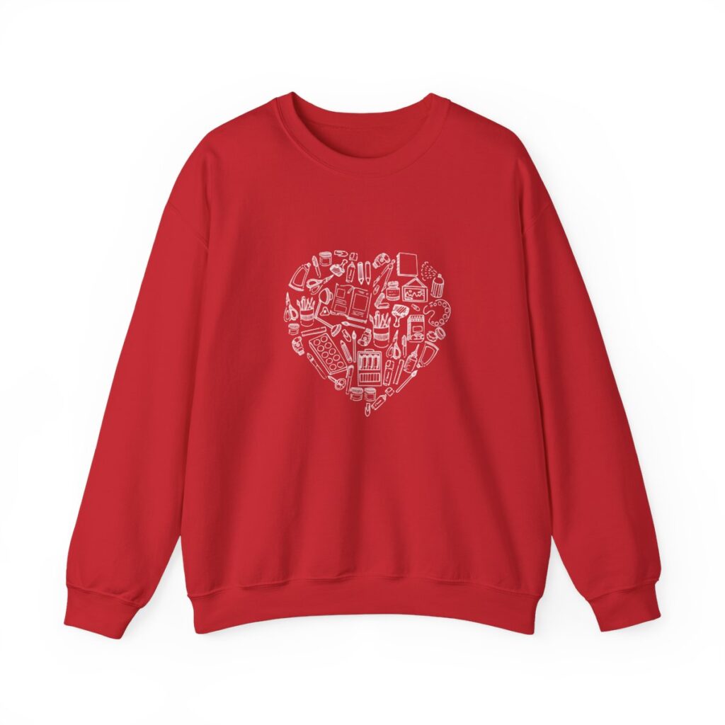 Creative Heart Artist Sweatshirt