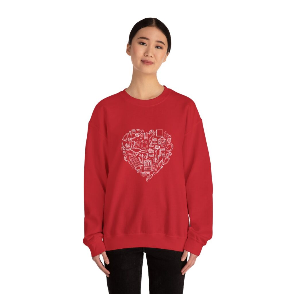 Creative Heart Artist Sweatshirt