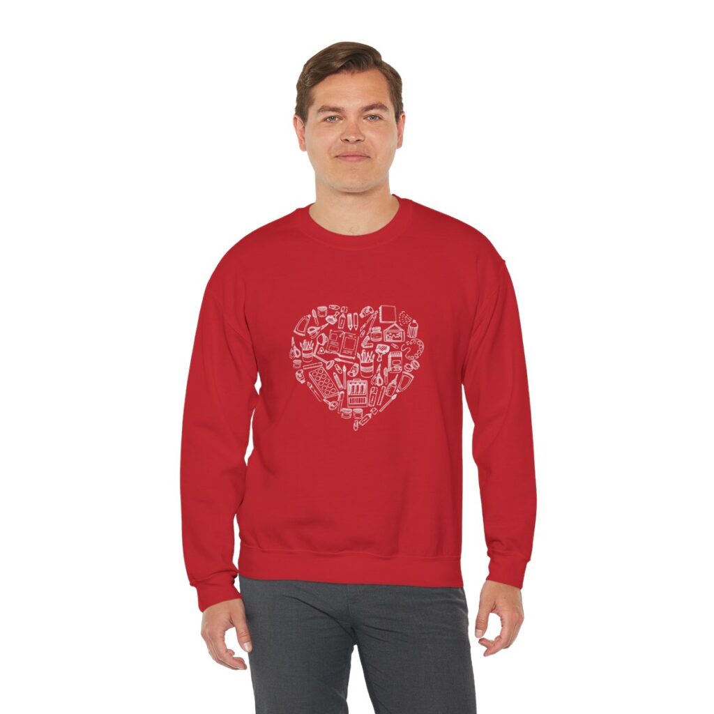 Creative Heart Artist Sweatshirt