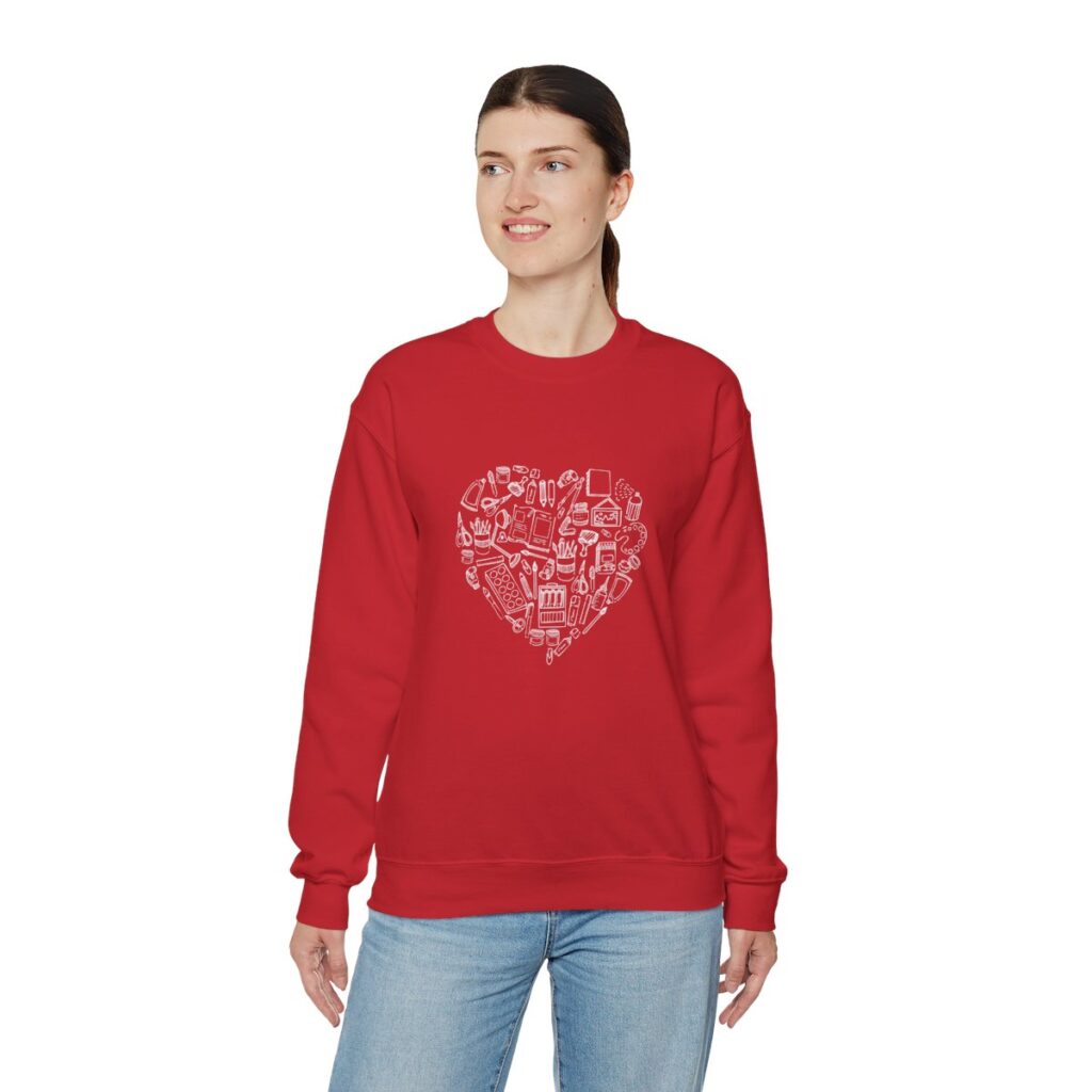 Creative Heart Artist Sweatshirt