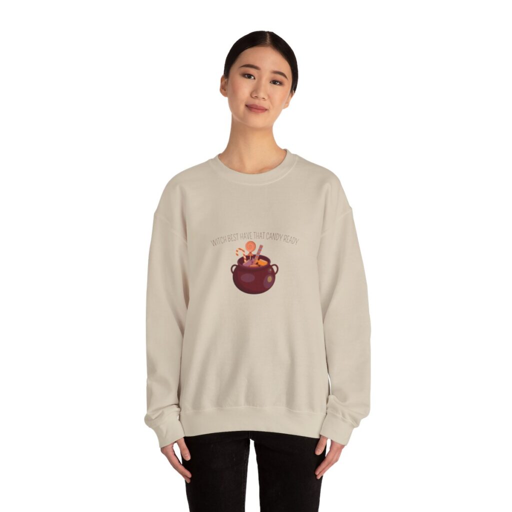 Unisex Heavy Blend Crewneck Sweatshirt Witch Candy