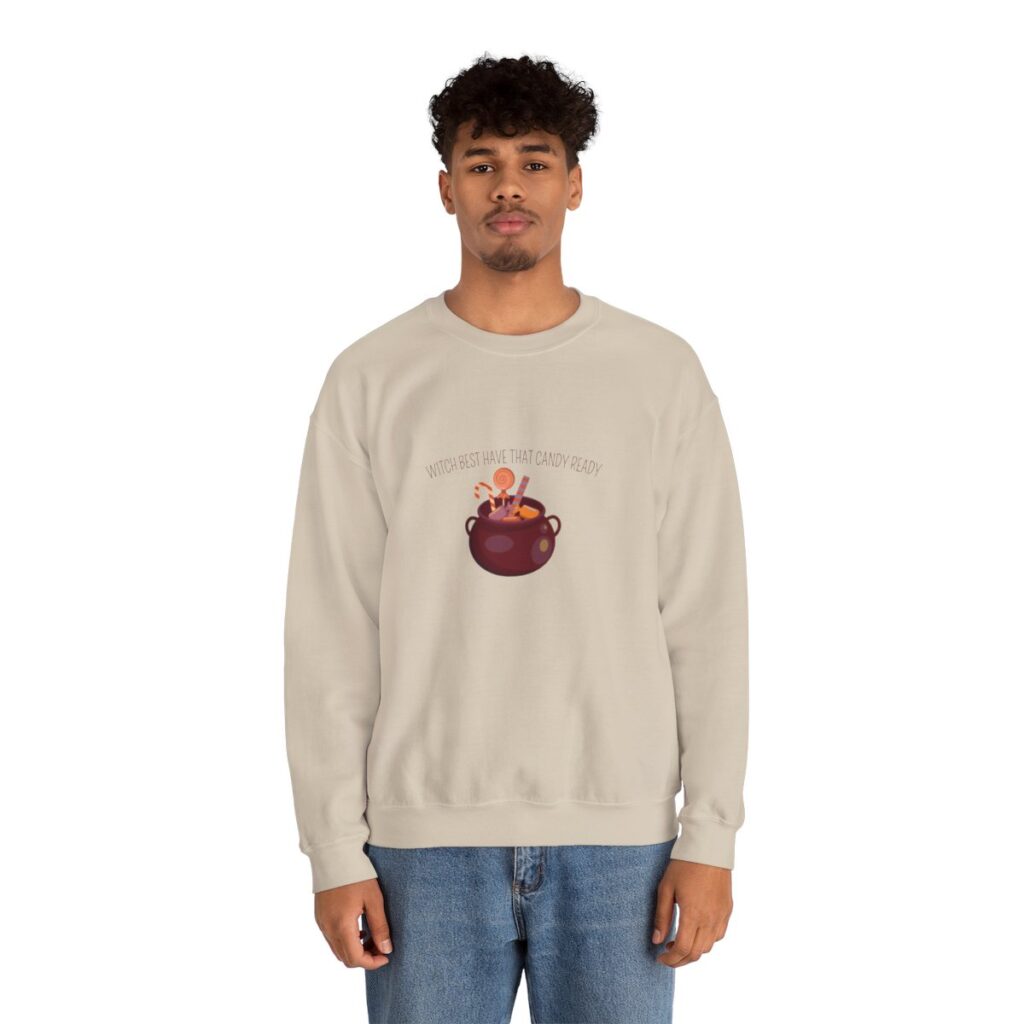 Unisex Heavy Blend Crewneck Sweatshirt Witch Candy