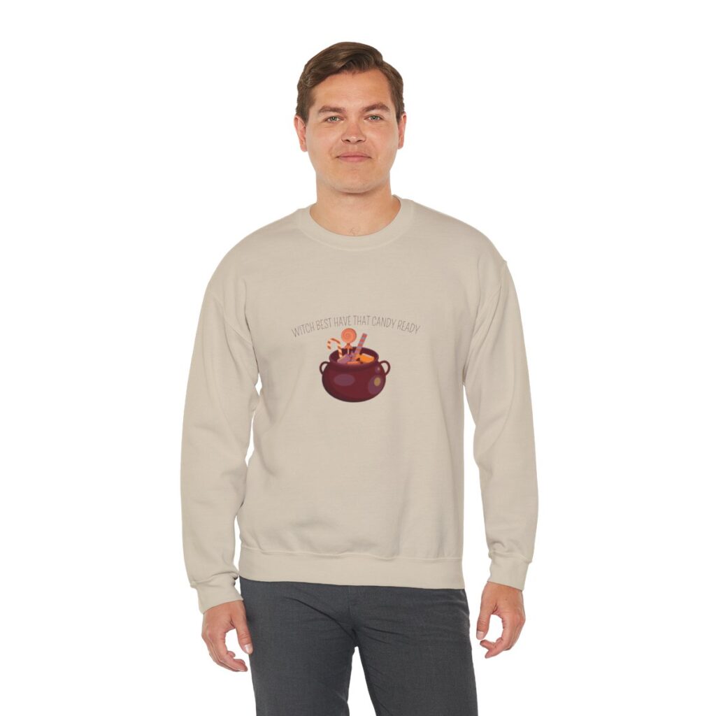 Unisex Heavy Blend Crewneck Sweatshirt Witch Candy