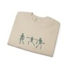 Green Dancing Skeletons Unisex Heavy Blend Crewneck Sweatshirt