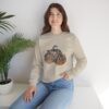 Vintage Pumpkins and Thankful Script Thanksgiving Sweatshirt for Her