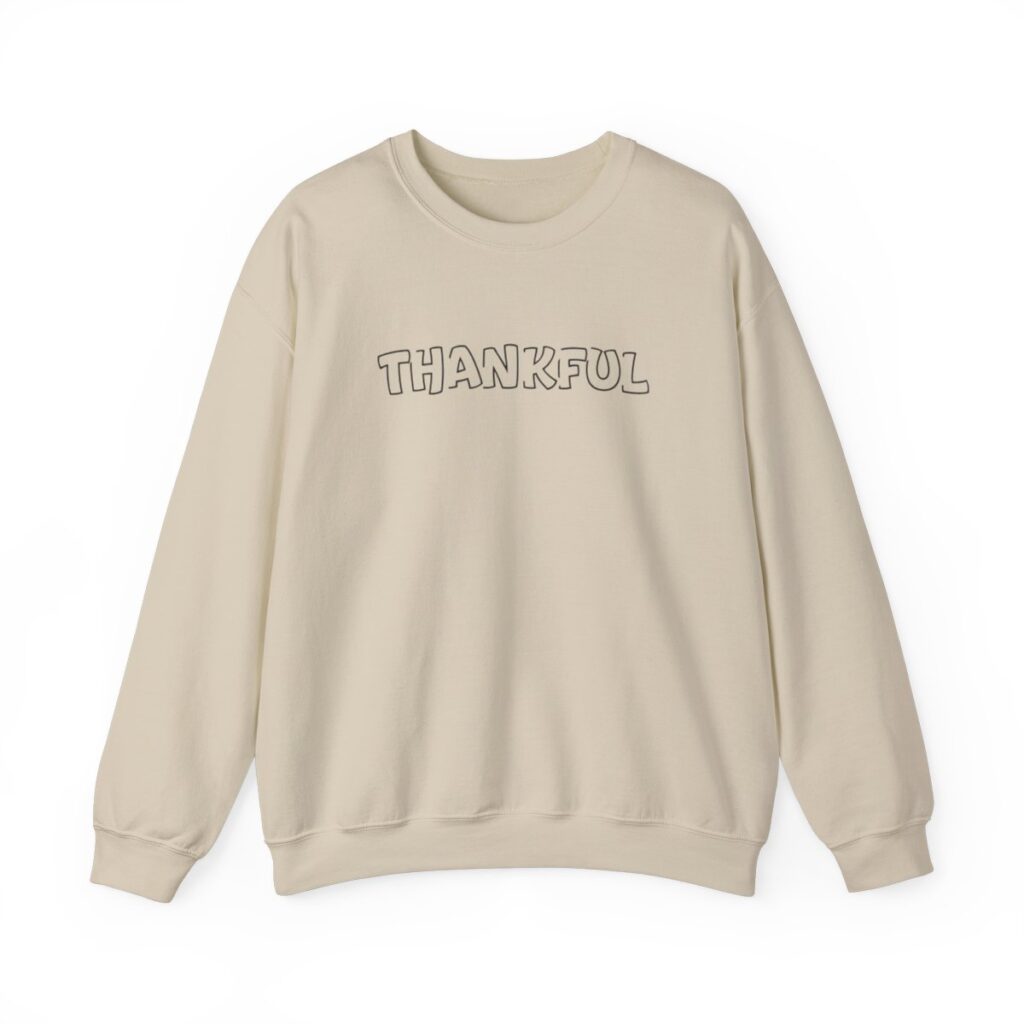 Playful Thankful Thanksgiving Sweatshirt