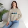 Vintage Blue Pumpkins Fall Unisex Crewneck Sweatshirt