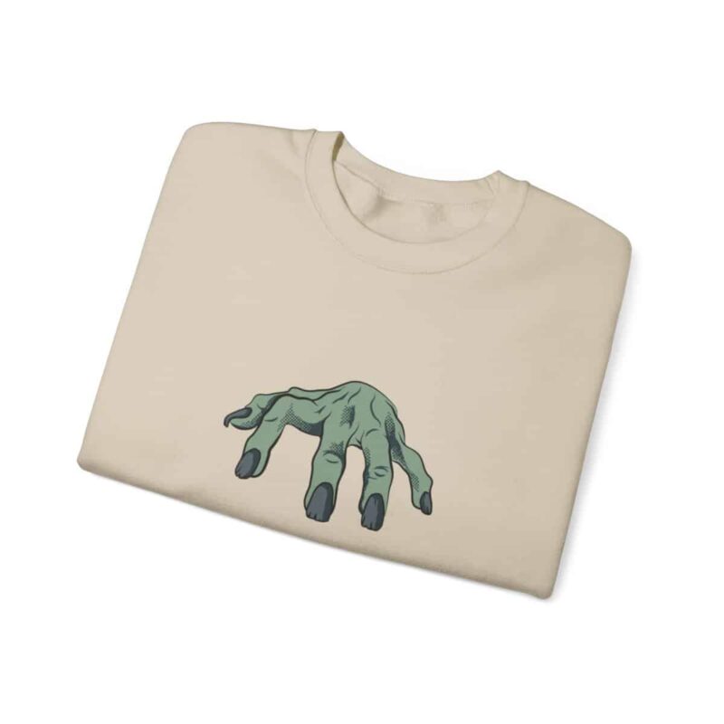 Zombie hand Halloween Sweatshirt