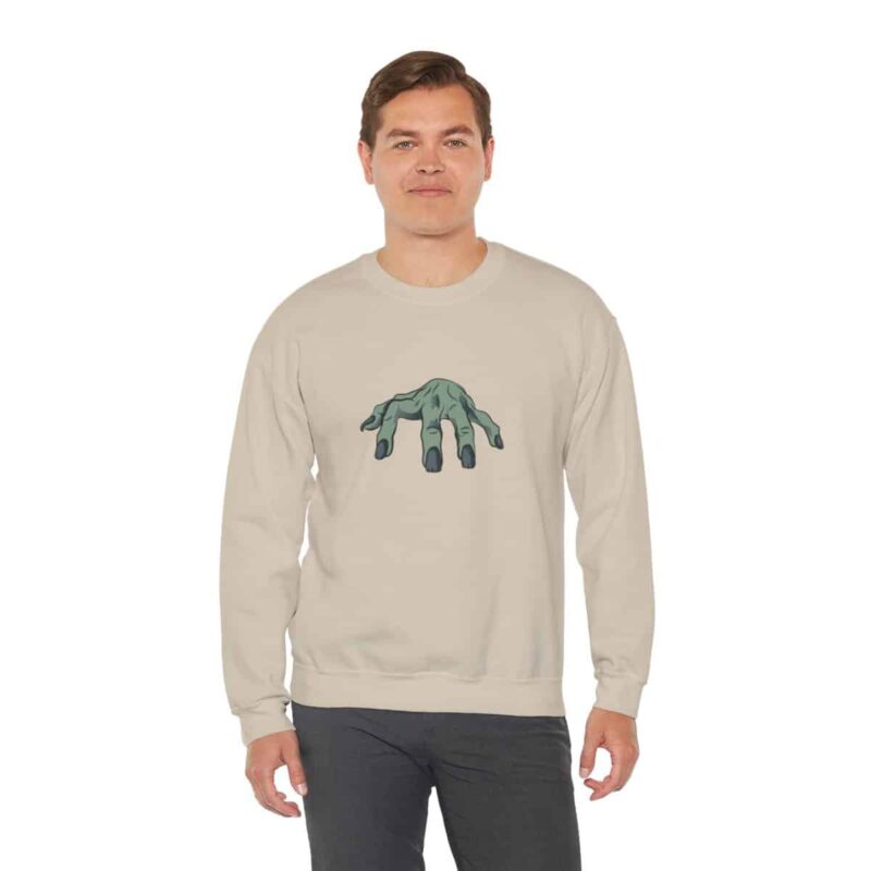 Zombie hand Halloween Sweatshirt