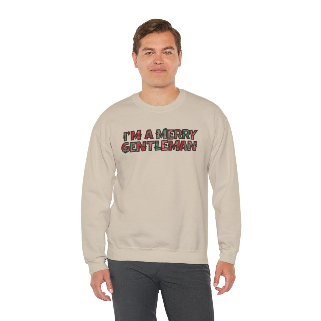 I'm a Merry Gentleman Christmas Sweatshirt