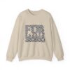 Fur Mama Checkerboard Racing Print Sweatshirt