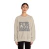 Fur Mama Checkerboard Racing Print Sweatshirt