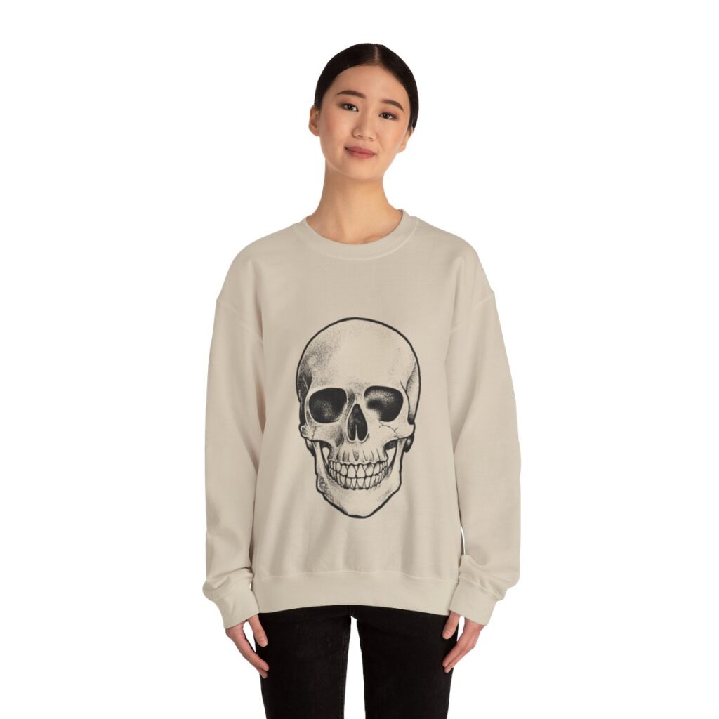 Vintage Skull Sweatshirt