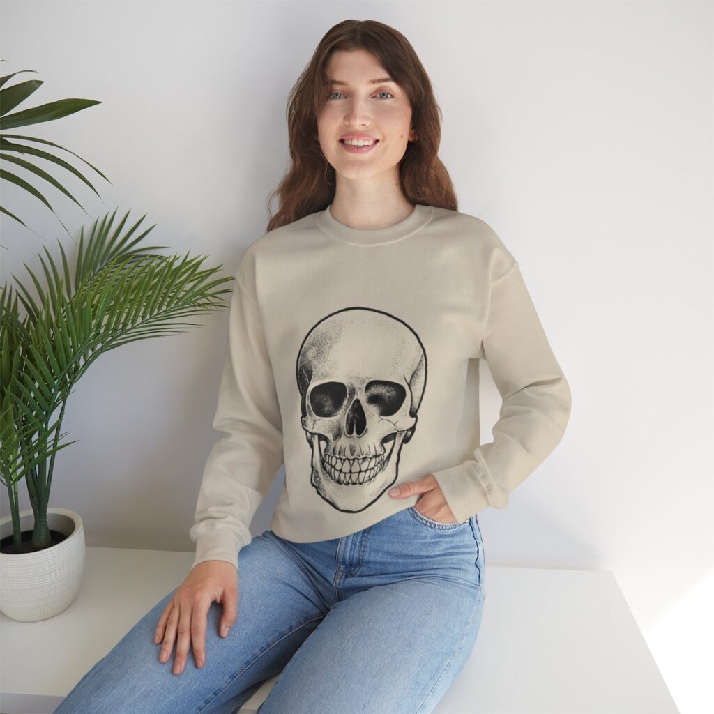 Vintage Skull Sweatshirt