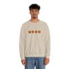 Row of Pumpkins Fall Halloween Sweatshirt