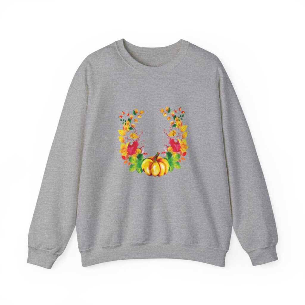 Fall Wreath Unisex Crewneck Sweatshirt