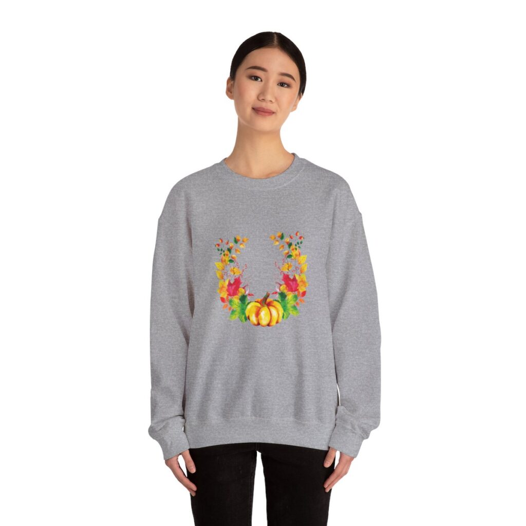 Fall Wreath Unisex Crewneck Sweatshirt